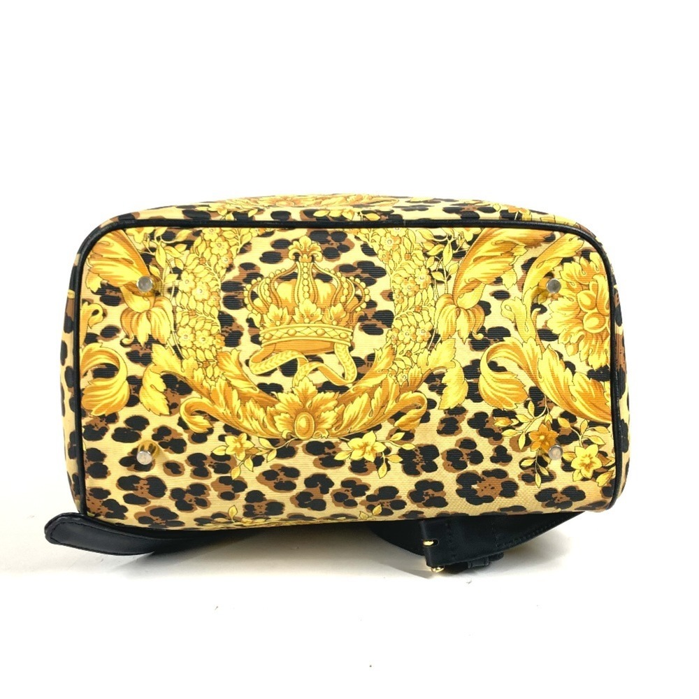 Versace Leopard Print Backpack, Leather, Women's,… - image 5
